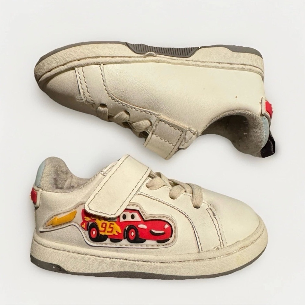 Zara Disney Cars Lightning McQueen Baby Sneakers Size 5